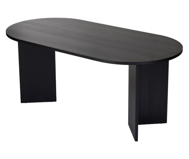 Jedilna miza 082, les črna