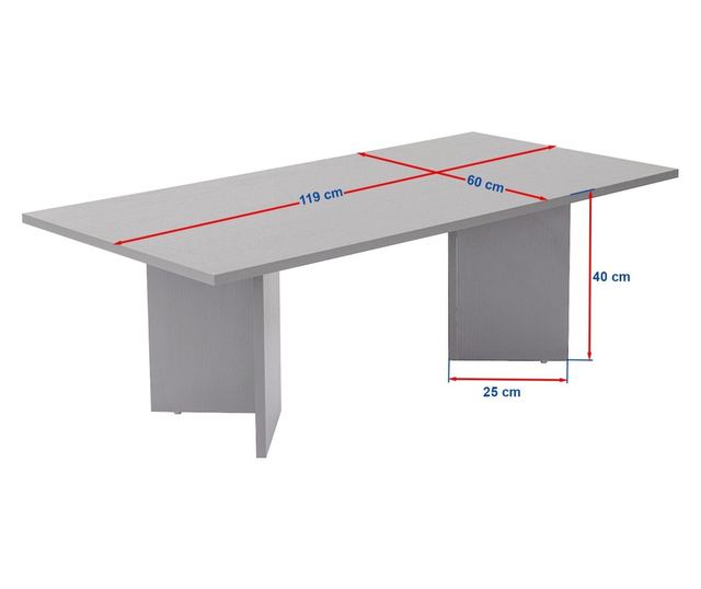 Kavna miza 586, les črna