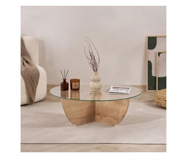 Kavna mizica 691, safirni hrast