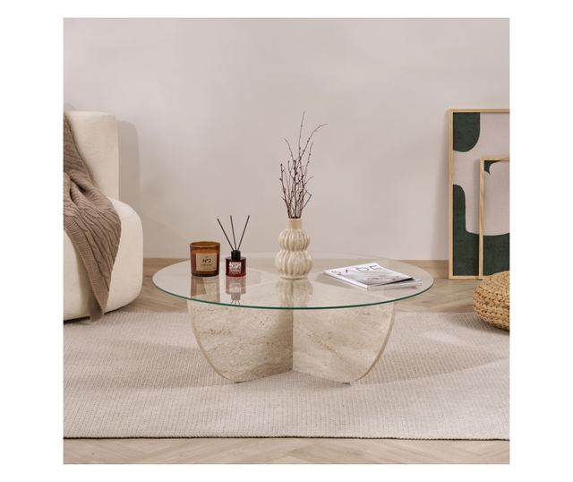 Kavna mizica 684, Travertin