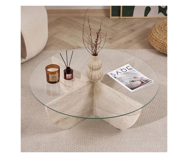 Kavna mizica 684, Travertin