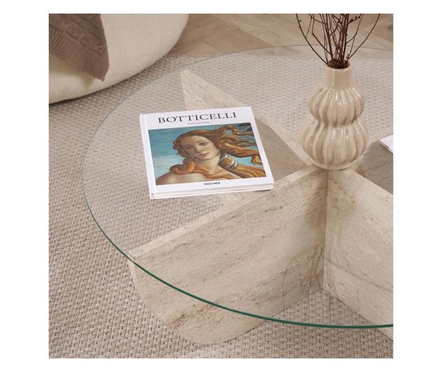 Kavna mizica 684, Travertin