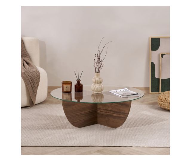 Klubska mizica 707, oreh