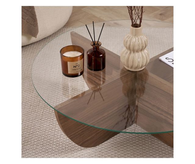 Klubska mizica 707, oreh