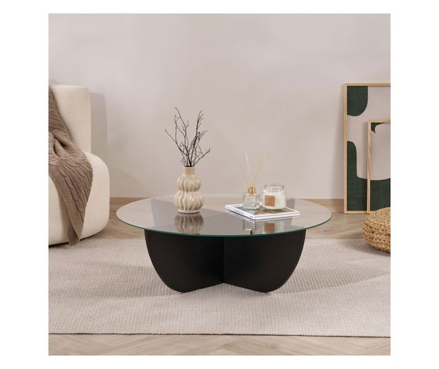 Kavna mizica 586, les črna