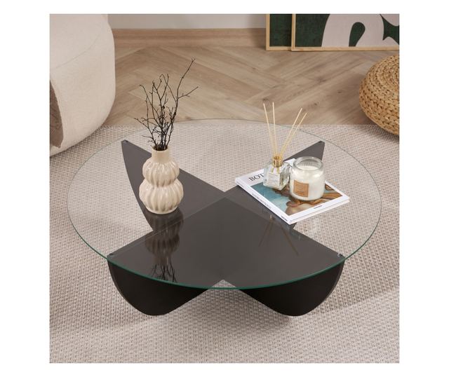 Kavna mizica 586, les črna