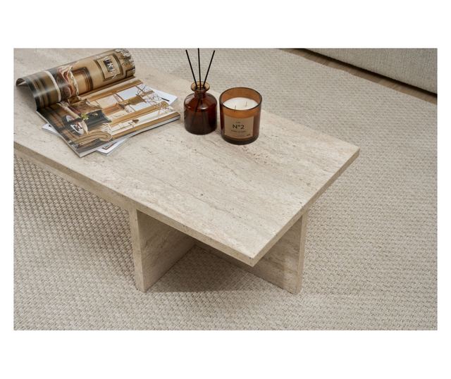 Kavna miza 838, Travertin