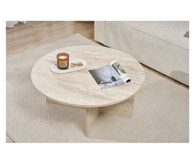 Kavna miza 389, Travertin