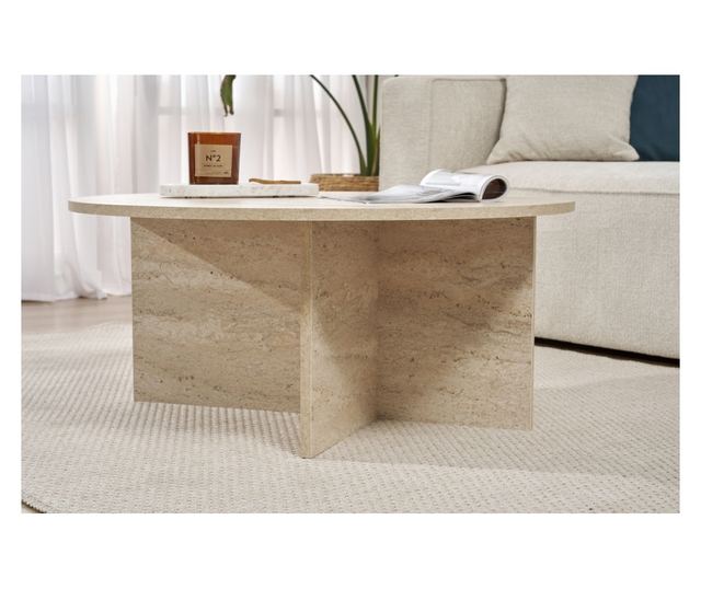 Kavna miza 389, Travertin