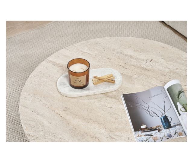 Kavna miza 389, Travertin