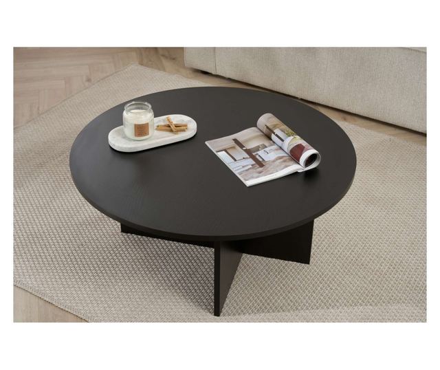 Kavna mizica 402, les črn