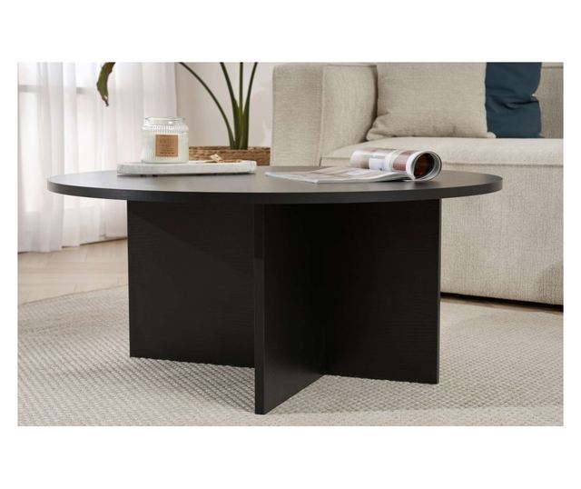 Kavna mizica 402, les črn