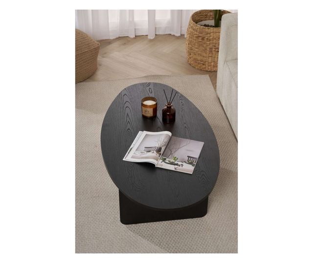 Klubska mizica 699, les črna