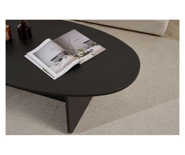 Klubska mizica 699, les črna