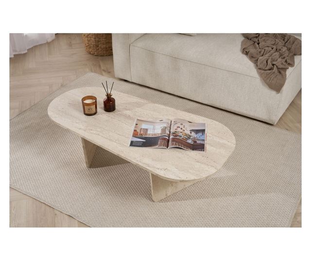 Kavna miza 705, Travertin