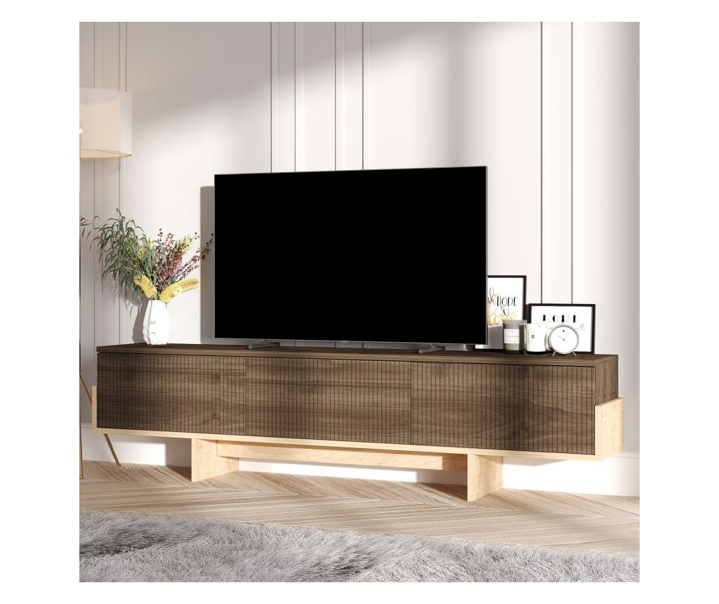 TV regal 657, Oreh, Safirni hrast - 2