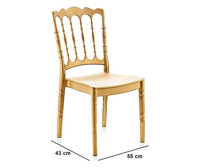 Stol 608, svetlo rjava