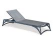 Ležalnik 660, temno siv