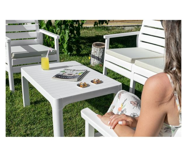 Vrtna garnitura 721, bela