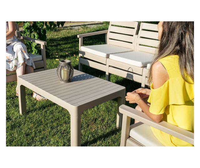 Vrtna garnitura 745, puščično bež