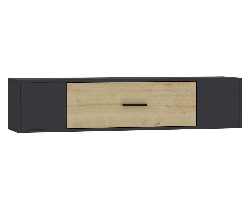 TV regal 364, antracit, safirni hrast - 4