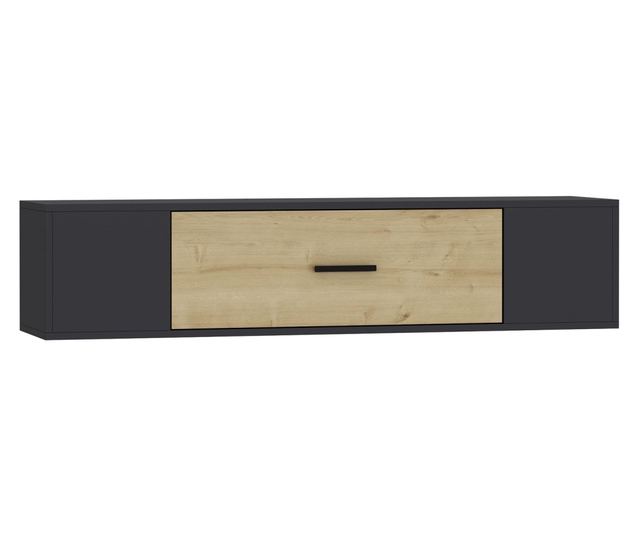 TV regal 364, antracit, safirni hrast