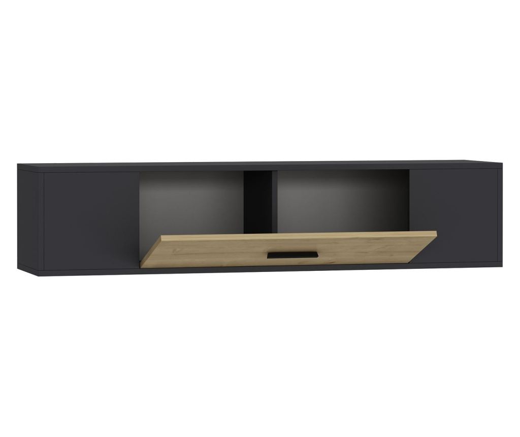 TV regal 364, antracit, safirni hrast - 6