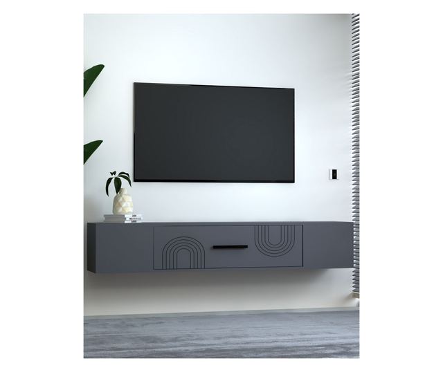 TV regal 401, Antracit