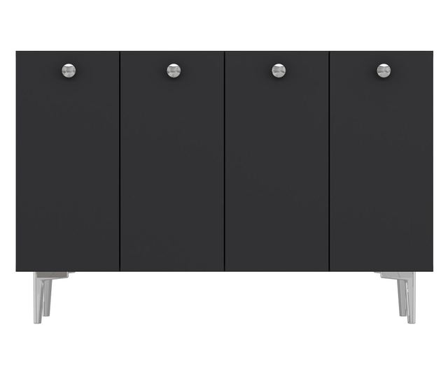 Konzola 378, Antracit, Srebrna