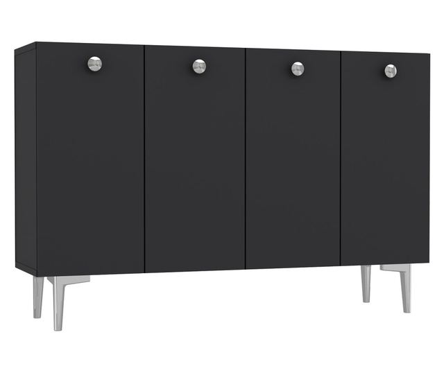 Konzola 378, Antracit, Srebrna