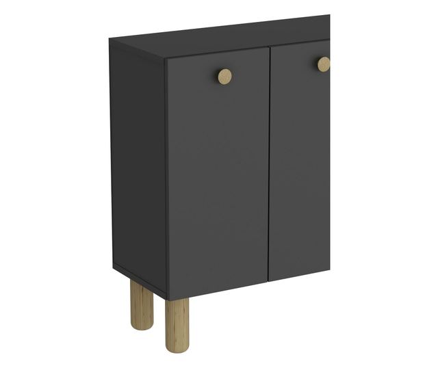 Konzola 422, Antracit, Safirni hrast