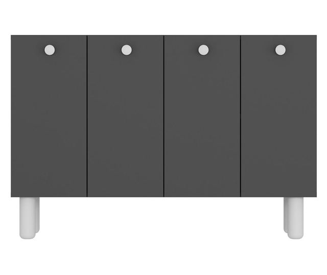 Konzola 415, Antracit, Bela