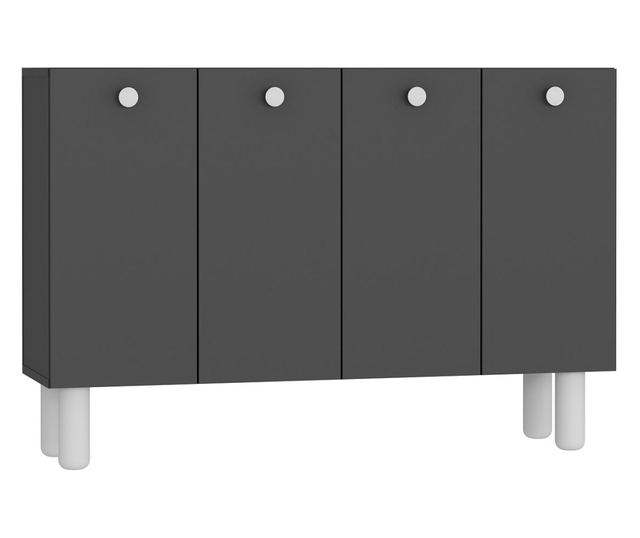 Konzola 415, Antracit, Bela