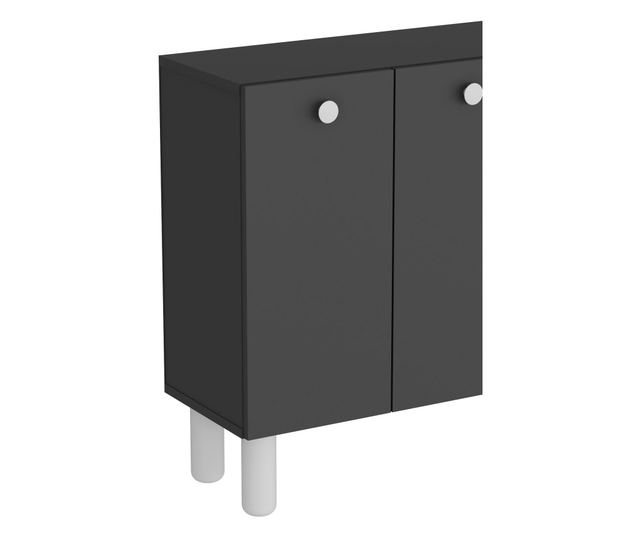 Konzola 415, Antracit, Bela