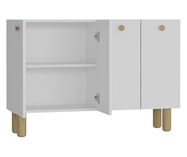 Konzola 439, Bela, Safirni hrast