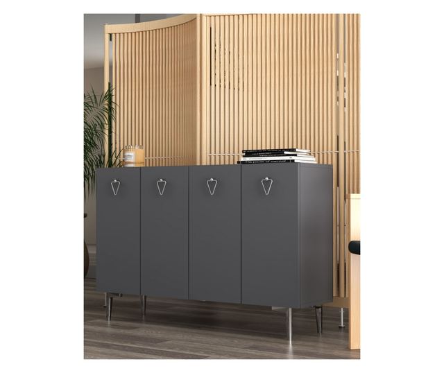 Konzola 552, Antracit, Srebrna