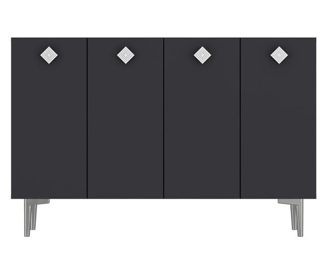 Konzola 507, Antracit, Srebrna