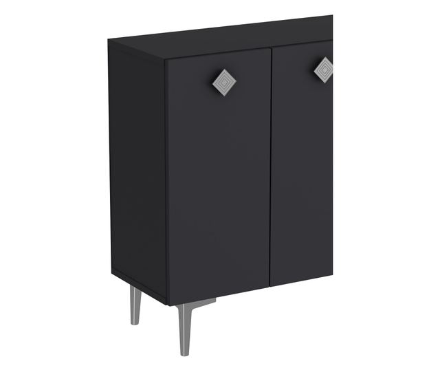 Konzola 507, Antracit, Srebrna