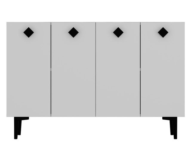 Konzola 538, bela, črna