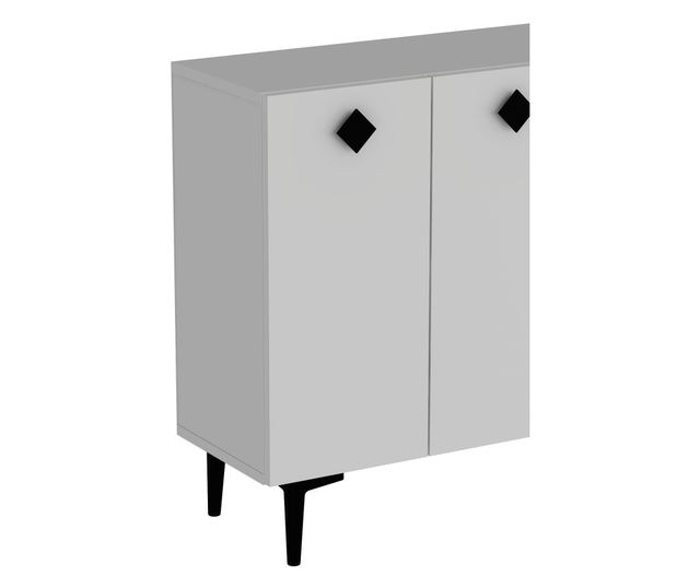 Konzola 538, bela, črna