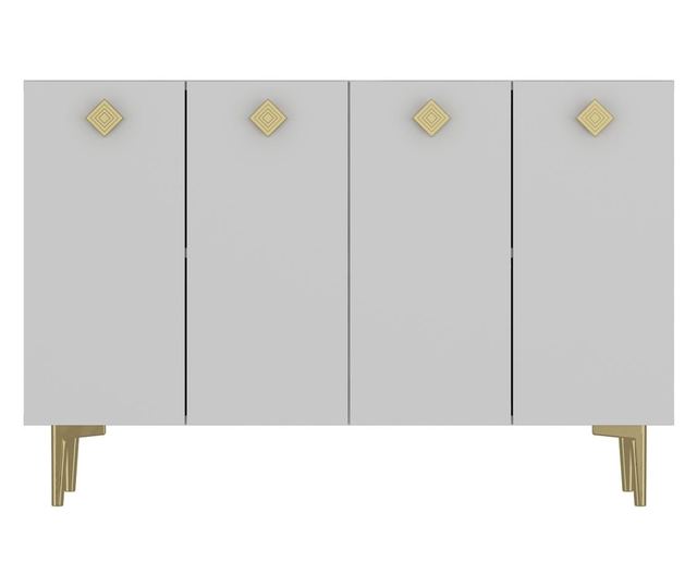 Konzola 514, bela, zlata