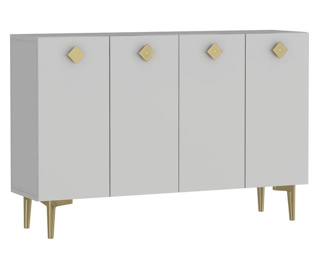 Konzola 514, bela, zlata