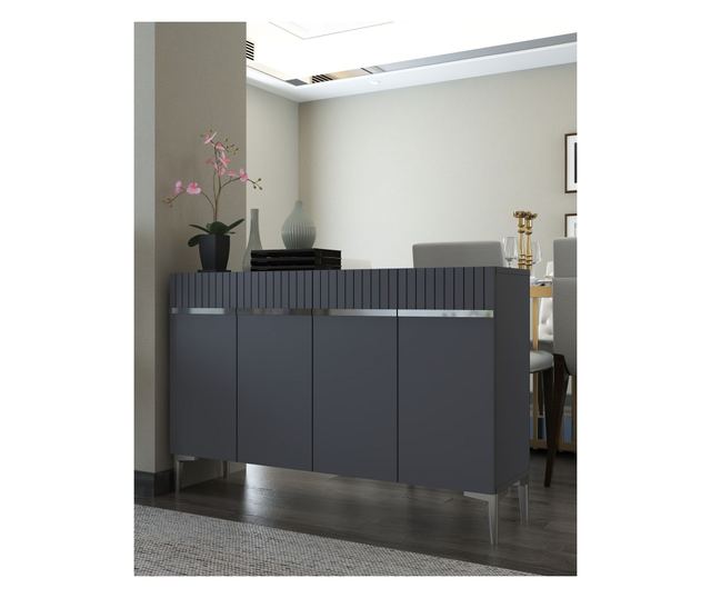 Konzola 330, Antracit, Srebrna