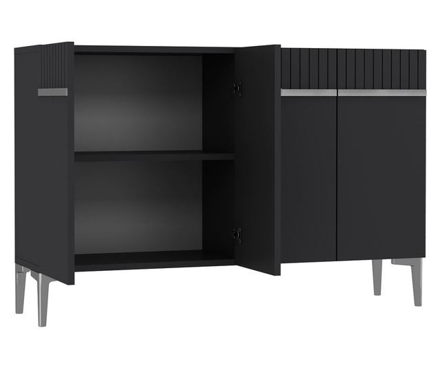 Konzola 330, Antracit, Srebrna