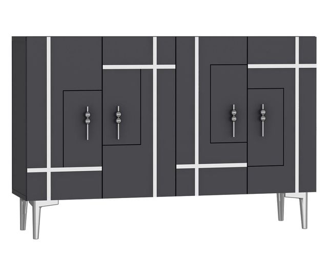 Konzola 293, Antracit, Srebrna