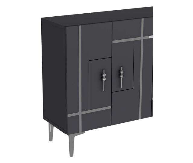 Konzola 293, Antracit, Srebrna