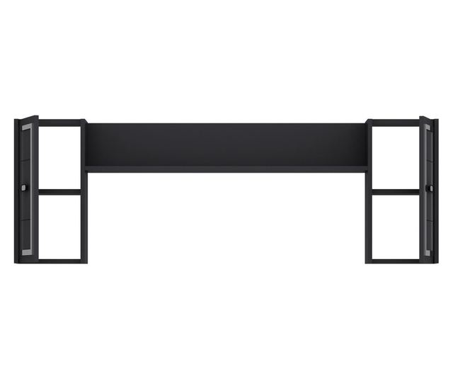 TV regal 429, antracit, srebrn