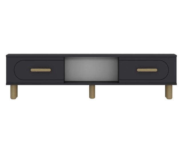 TV regal 450, antracit, safirni hrast