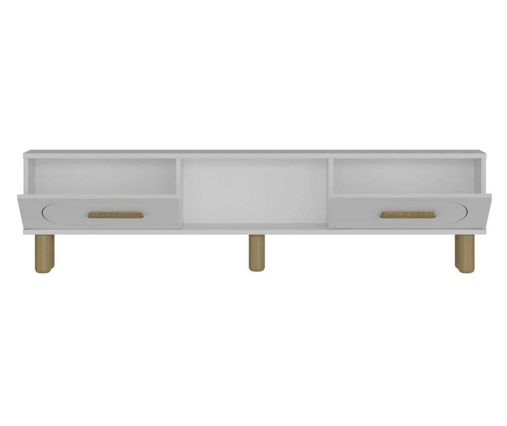 TV regal 467, bela, safirni hrast - 6