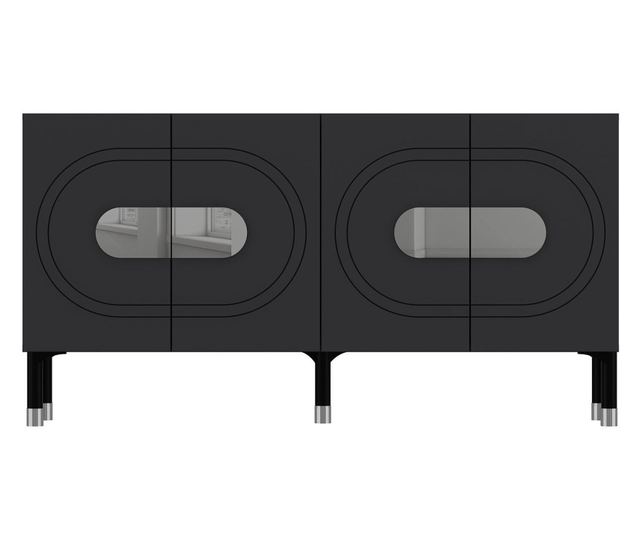 Konzola 712, Antracit, Srebrna